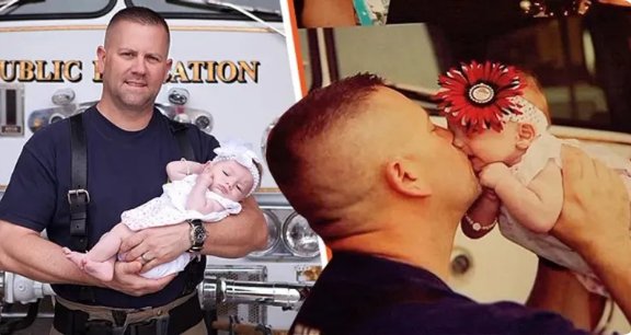 Un pompier aide à la naissance d'une petite fille et devient son père car sa mère ne peut pas la garder